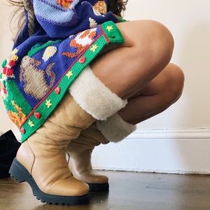 La canadienne shearling boots